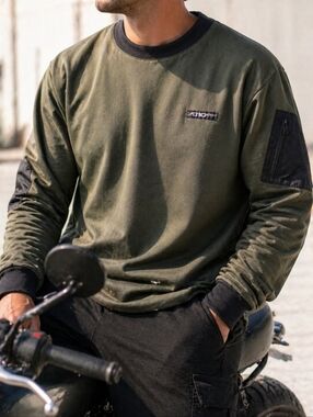 AeroStich Moto Riding Jacket XL Olive Tactical Utility Rugged Outdoor USA